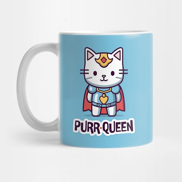 Purr Queen by Mad Swell Designs